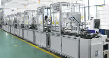 Vacuum cleaner motor stator production line