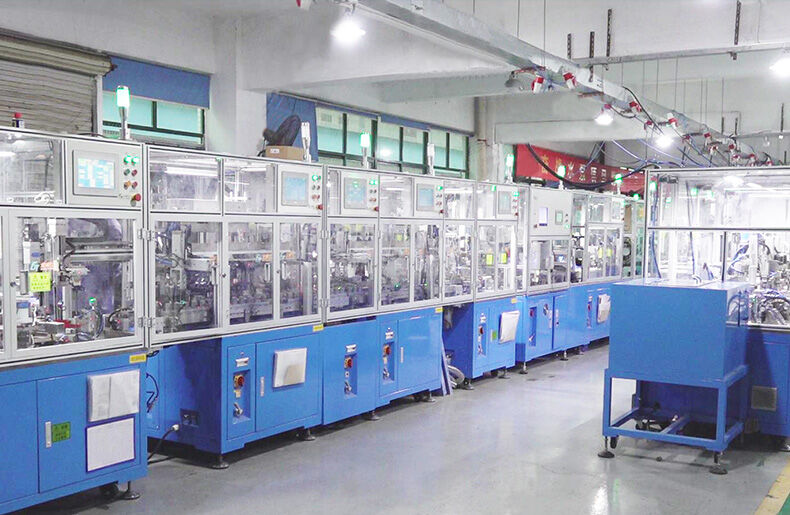 Auto tailgate motor production and assembly line